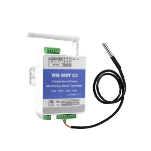 Industrial GSM Temperature Monitoring System with Power Failure Alarm App Control ABS WH-500T -55 to +125C