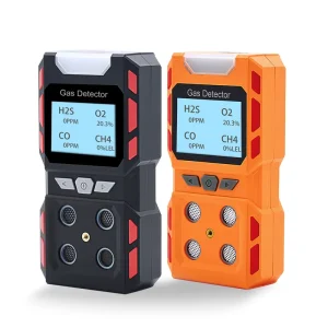 Industrial Gas Leak Sensor H2s Gas Alarm Ammonia Toxic 4 in 1 Gas Detector