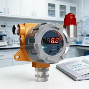 Industrial NH3 Ammonia Gas Leakage Detector 8 Channel LED Alarm Controller Gas Detector Anti explosion