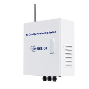 Industrial Outdoor Air Quality Monitor PM2.5 PM10 CO NO2 SO2 O3 H2S TVOC Dust Gas Analyzer Sensor for Weather Station