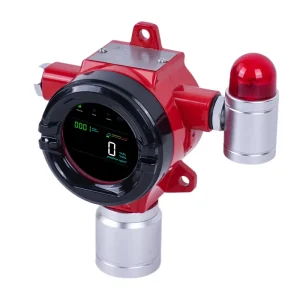 Industrial Phosphine PH3 Carbon Monoxide Combustible Biogas LPG Gas Level Detector Alarm with Solenoid Valve