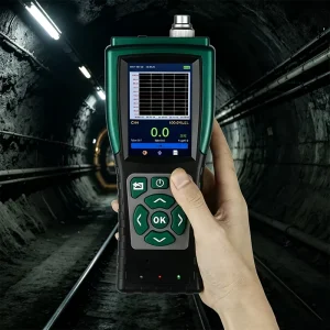 Industrial Portable 4 in 1 Hydrogen Gas Detector for Underground Tunnel Sewage Plant Hotel Kitchen Canteen Cafeteria