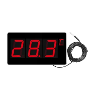Industrial Temperature and Humidity Meter with Waterproof Probe, IoT Sensor, and Real Time Data Logger for HVAC, Warehouses, and Greenhouses
