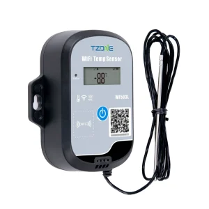 Industrial Wall Mounted Temperature Recorder Long Lasting Battery Thermometer Humidity Monitor OEM ODM Supported WiFi