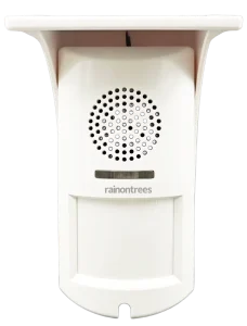 Infrared Alarm Wireless 433MHz Wall-Mounted Outdoor Solar Powered Wireless PIR Recording Voice Detector