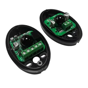 Infrared Beam Sensor DC AC 12~24V waterproof IP55 photocell automatic gate door safety sensor alarm 15m detect range