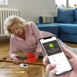 Integrated Wi Fi Home Security Alarm System Smart Wireless Doorbell with Motion Detection 433mhz Frequency ABS Material