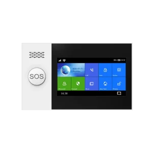 Intelligent ABS Home Security Wireless APP Remote Host WIFI GSM Home Alarm System with Graffiti Burglar Alarm