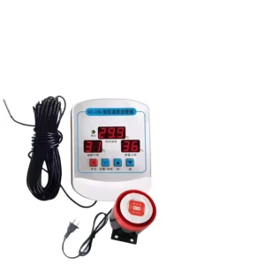 Intelligent Temperature Alarm Low High Temperature Upper and Lower Limits 220V High Precision Temperature Alarm with Probe