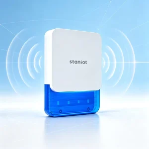 Intelligent Wireless WiFi Indoor Siren Tuya APP Remote Control Arm Disarm Alarm for Smart Home Anti-Theft Security Alarm System