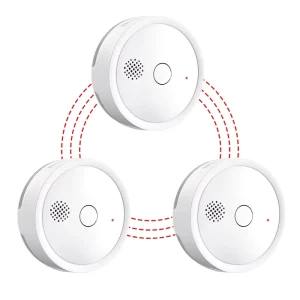 Interconnected 10-Year Smoke Detector with Sealed Battery, EN14604
