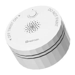 Interlinked Smoke Alarm with Dual-Emission Detection and 10-Year Sensor