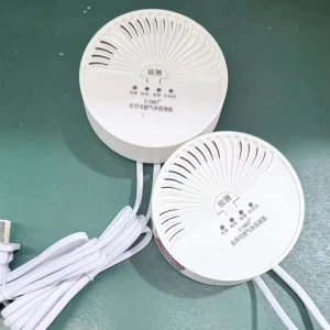 JT XH100Q Xinhuda Plug in Standalone Combustible Gas Detector Sound Light Alarm Easy Install Natural Gas Leak Detector for Home