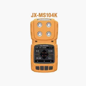 JX MS104K Portable Handheld 4-in-1 Multi Gas Detector IP65 Waterproof Intrinsically Safe Gas Monitor