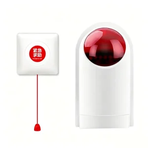 KKM B5 SOS Big Button Elderly Care Emergency Event Trigger Wall Mount Push Button Pull Cord for Battery IoT Manufacturer