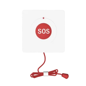 KKM B5 Switch Button Shell Elderly One Button SOS Emergency Alarm Help Button Plastic Enclosure With Rope