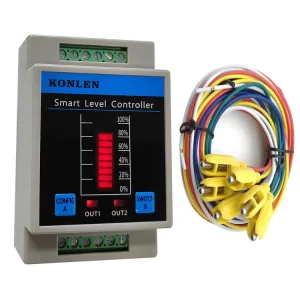 KONLEN DC5V AC110V 220V Tuya Tank Water Level Sensor WIFI Pump Valve Controller Leakage Smart Life Leak Alarm Detector