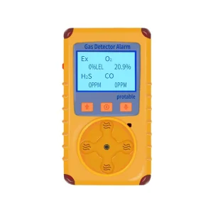KP826 Multi-Gas Detector for H2S, CO, Propane, CH4, O2, SO2, and NO2