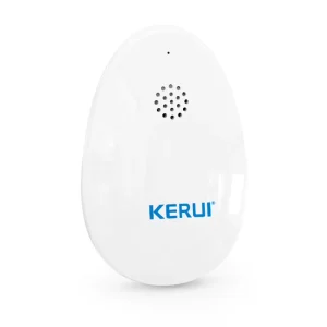 Kerui Hot Sell Smart Wired Glass Breaking Detector Glass Breaking Vibration Alarm Audio Detector