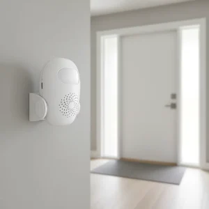 Kerui Smart Home Device Welcome Chime Alarm Wireless Integrated Welcome Device 4 Levels of Volume Adjustable