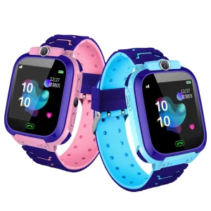 Kids 4G Smart Watch with SOS, SIM Card, 1GB, GPS LBS Tracking, Photo, IP67 Waterproofing, and Qibla Direction