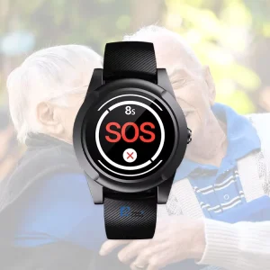 Kids EV 05 Touch Screen SOS 4G LTE Medical Alert System Bracelet for Alzheimer Monitoring Fall GPS Tracker