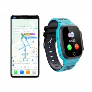 Kids Smartwatch 4G LTE GPS Tracker SOS Call Video Monitor IP67 Waterproof Children’s Watch