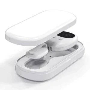 Kingfit Enuresis Alarm Loud Sounds Strong Vibrations Night Vision Magnetic Suction Charging For Deep Sleeper Kids CE FCC RoHS
