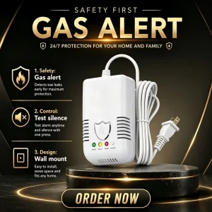 Kitchen Gas Detector Home Gas Detector Propane Leak Detector Combustible Gas Alarm Gas Leak Sensor