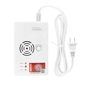 Kitchen Gas Leak Detector Alarm with Manipulator or Electromagnetic Valve