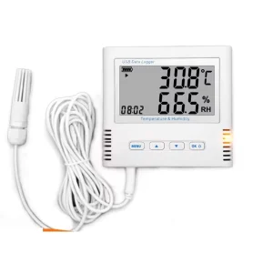 L05 Temperature Humidity Data Logger Rechargeable GPS Alarm for Limit Exceedance