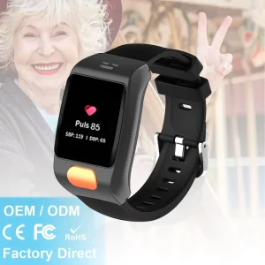 L20Pro IP67 4 Day Battery Life SOS Watch for Elderly Answer Calls GPS Tracking Health Monitoring Fall Detection SOS Smart Watch