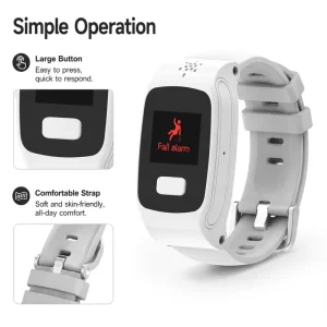 L21 4G Smartwatch WIFI SOS Panic Button Watch Elderly GPS Fall Detection Anti lose Alarm Smartwatch for Elder