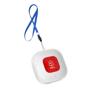 LEDEAST CF101W WiFi Emergency Call Button Rechargeable One Click Help Alarm for Elderly Living Alone Home Safety