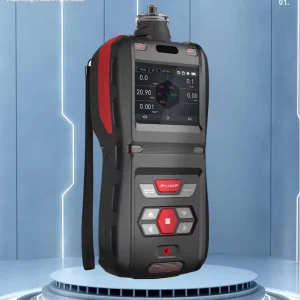 LH-500P Pump-Type Portable 5-in-1 Multi-Gas Detector and Alarm Tester