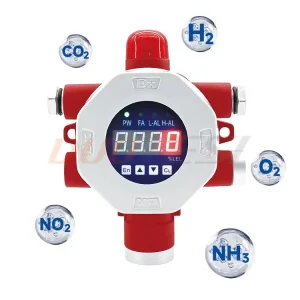 LPG Gas Leak Detector CE ATEX Certified Sound and Light Alarm Metal Construction Multi-Gas Analyzer