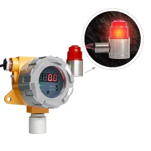 Fixed Explosion-Proof Propane LPG Combustible Gas Leak Detector with Sound and Light Alarm