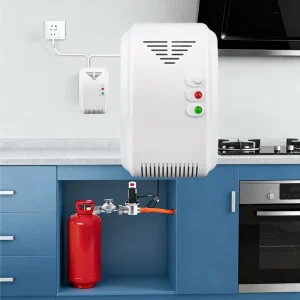 LPG Natural Gas Leak Detector Combustible Gas Alarm Sensor for Home Kitchen
