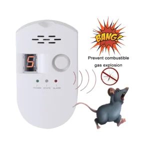 LPG, Natural Gas, and Coal Gas Leak Alarm Sensor with Sound Warning