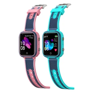 LT21 4G Kids Smartwatch with GPS, WiFi, Video Call, SOS, Camera, Square IPS Display and IP65 Waterproofing