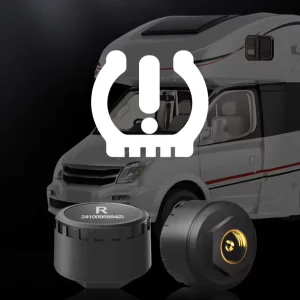 Lancol DJ 6 WF Motorcycles BT TPMS with 6 Sensors 100PSI 1 2 Year Battery Life 3 Temp Precision 433.92MHz for Android iOS