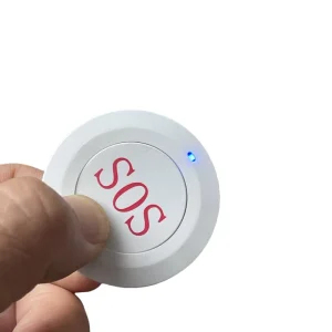 Learning Code 433mhz Wireless SOS Panic Emergency Button Work with Alarm Host Panic Button SOS Alarm Buzzer