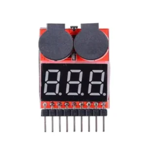 LiPo LiFe LiMn Li-ion Battery Monitor Alarm Low Voltage Buzzer Alarm Indicator