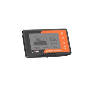LiTime Smart 500A Battery Monitor Easy to Install Shunt with Buzzer Alarm Available in US CA EU AU JP Stocks