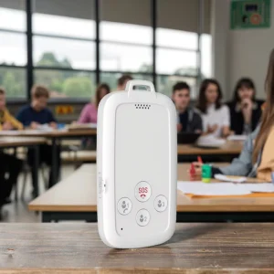 Lightweight Portable GPS Tracker for Children Students and Elderly with SOS Alarm Family Calling and SIM Card Slot