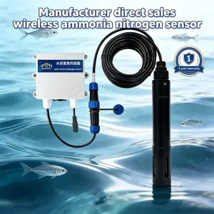 LoRaWAN Wireless Ammonia Nitrogen Water Quality Sensor IoT Online Ammonia Nitrogen Water Detector Supports OEM