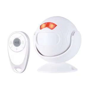 Long Distance 433MHz ABS Wireless Infrared Alarm Detector with Remote Control for Home Security