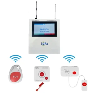 Long-Range Rechargeable LORA Nurse Calling System with SOS Panic Button