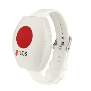 Long Range Wireless Emergency Call System Watch Transmitter White Black SOS Button for Elderly Nursing Home Clinic