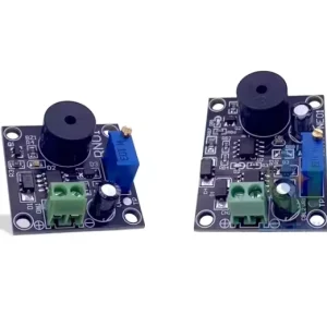 Low Voltage Alarm Module 5V 12V 24V Adjustable Battery Under-Voltage Warning with Intermittent Buzzer